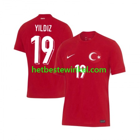 Turkije Kenan Yıldız 19 Voetbalshirts Uit EK 2024